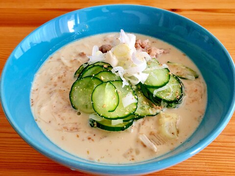 豆乳で濃厚☆冷やし素麺